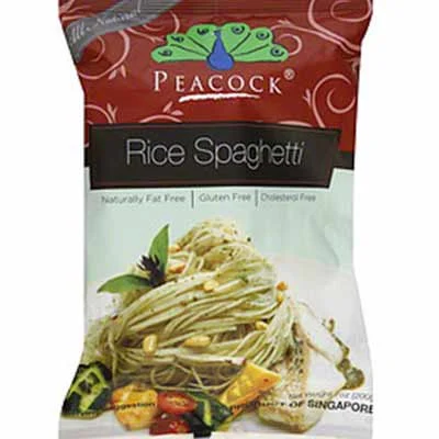 Peacock Rice Spaghetti 200 Gm