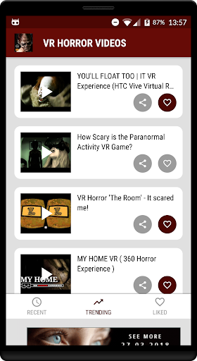 VR Horror Videos 360 ??