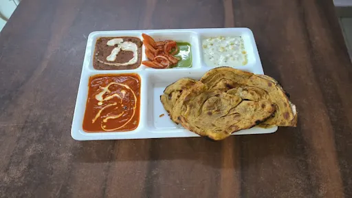 Lacha Paratha Thali