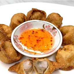 109. Deep Fried Pork and Shrimp Wonton