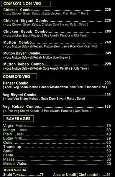 KSL Exprs menu 