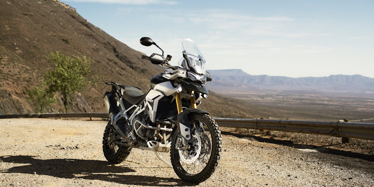 The 2022 Triumph Tiger 900.