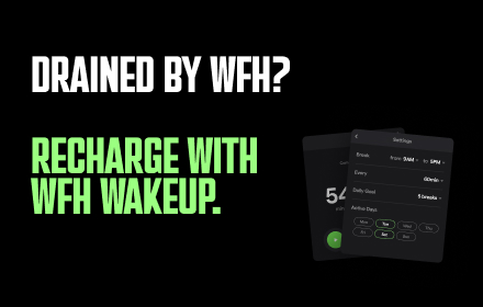 WFH Wakeup small promo image