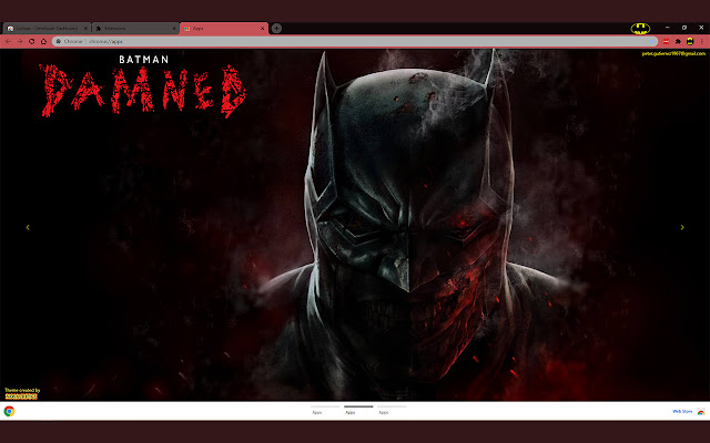 Batman Damned chrome extension