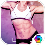 Cover Image of ダウンロード FREE-SIX-PACK2 STICKER 1.0 APK