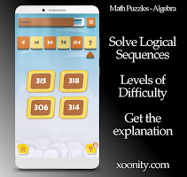 Math Puzzles - Algebra Game, M Screenshot