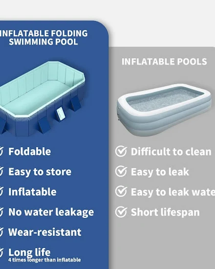 Non-Inflatable Kids' and Adults' Outdoor Swimming Pool - ... - 3