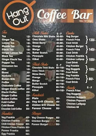 Hangout Cafe menu 1