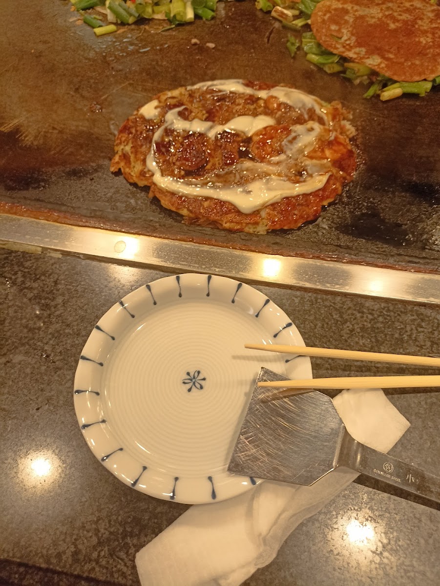 Gluten-Free at Okonomiyaki Mizuno