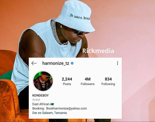 Harmonize deletes WCB from his bio