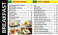 Kalyani Food Court menu 1