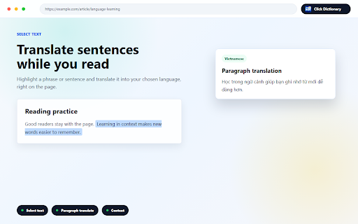 Click Dictionary screenshot 2