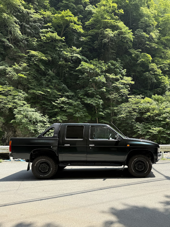 ダットサントラック 4WDの林道ドライブ・中津川渓谷・#中津川林道・王冠キャンプ地・三国峠行けませんに関するカスタム事例の投稿画像11枚目