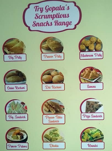 Gopala menu 