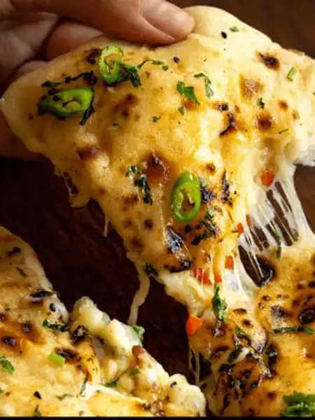 Cheese Chilli Butter Naan ( Spicy)