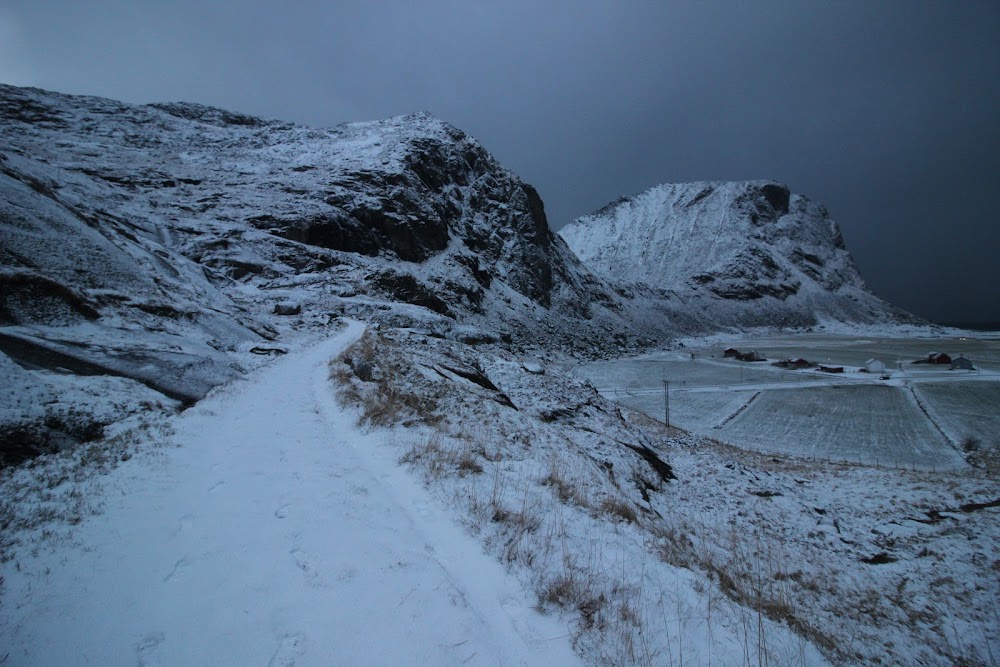 В погоне за снежными пейзажами (острова Lofoten в Новом 2020 году)