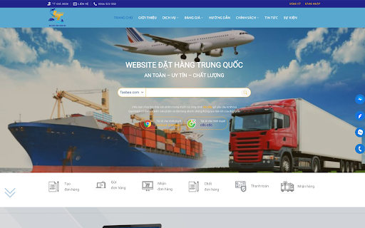 LT Logistics - CÔNG CỤ ĐẶT HÀNG