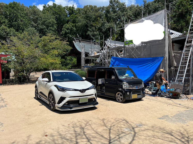 エブリイワゴンのC-HR・岡山・神社・鳥居・一級技能士に関するカスタム事例の投稿画像1枚目