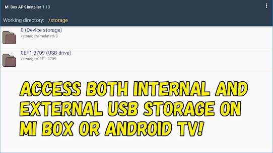 Mibox APK installer for Android TV 4