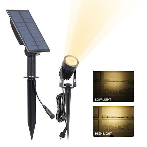 Title 2, Solar lawn lamp for outdoor use, insert garden ...