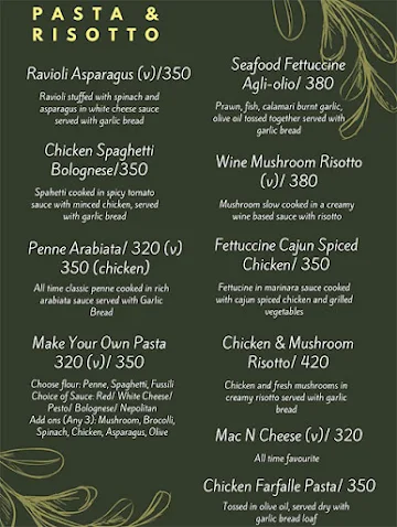 Rike- Terrace Bar & Grill menu 