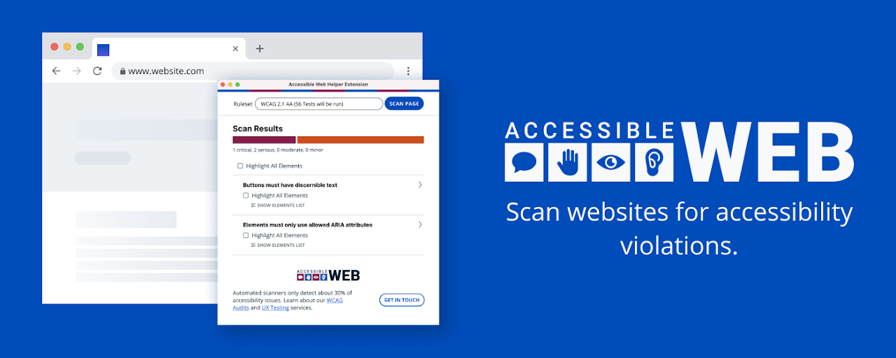 Accessible Web Helper Preview image 2