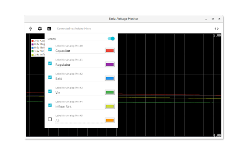 Serial Voltage Monitor screenshot 2