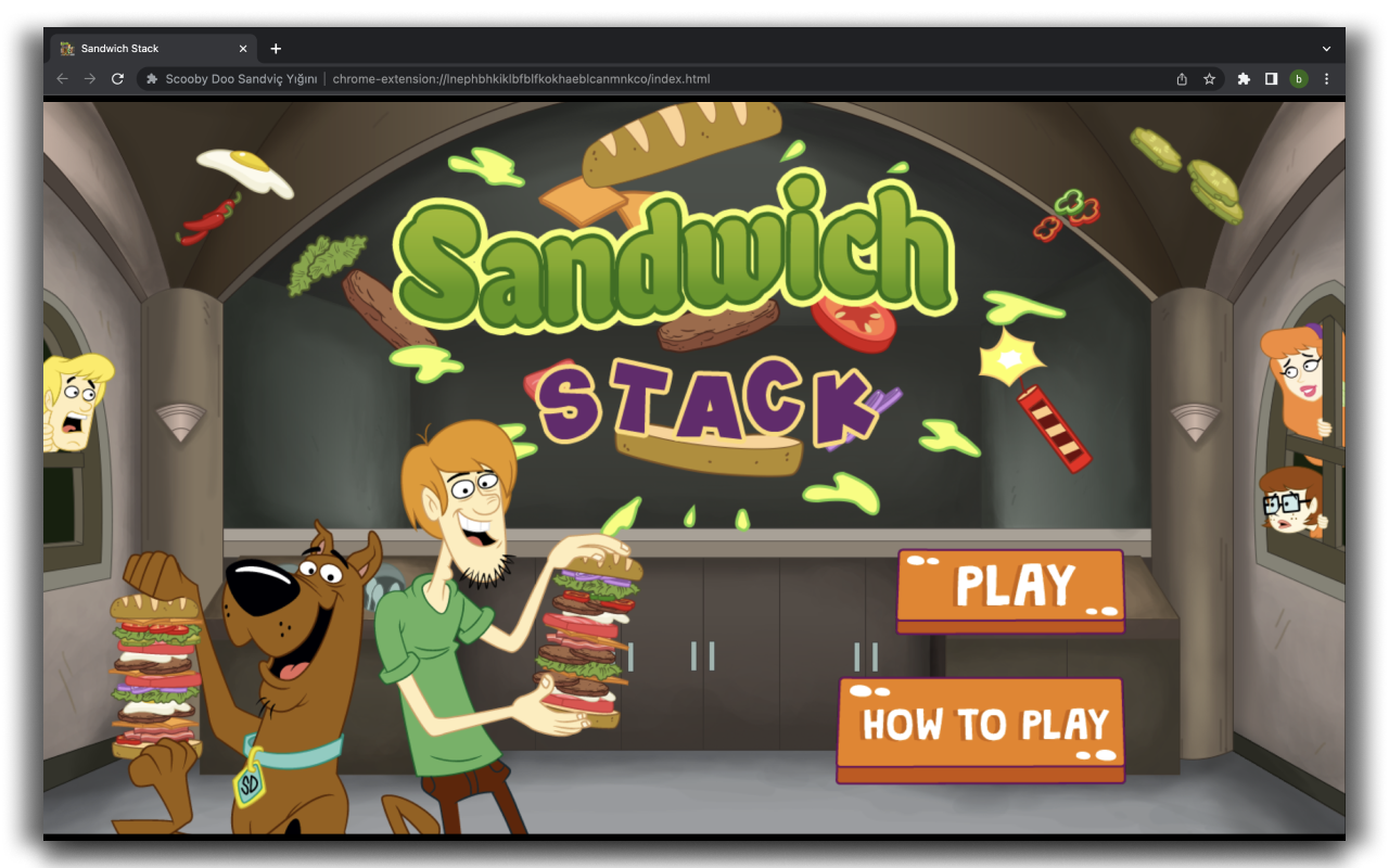 Scooby Doo Sandwich Stack - Cartoon Game Preview image 5