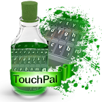 Black and grey TouchPal Apk