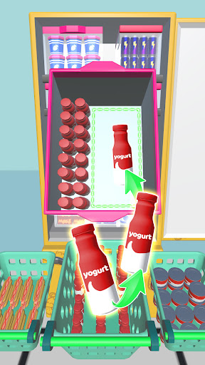 Screenshot Fill the Fridge: Organize Game