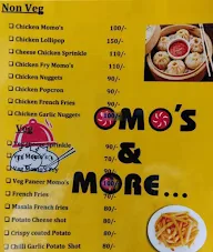 Momos And More menu 1