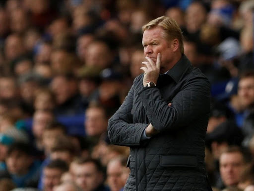 Everton manager Ronald Koeman on October 22, 2017./REUTERS