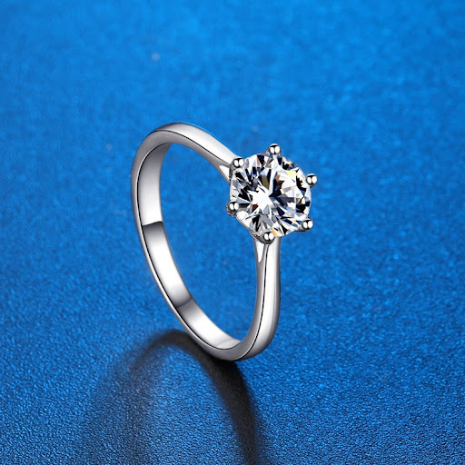 Title 4, S925 Sterling Silver Womens One Carat Chou Fam...