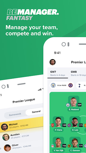 Screenshot Bemanager: Fantasy Football