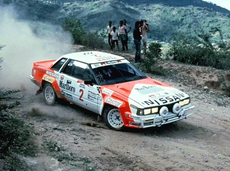 Shekhar Mehta in action during a past Safari Rally