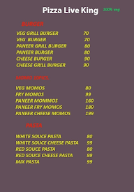 Pizza Live King menu 1