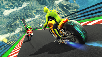 Super Hero Game - Bike Game 3D Screenshot