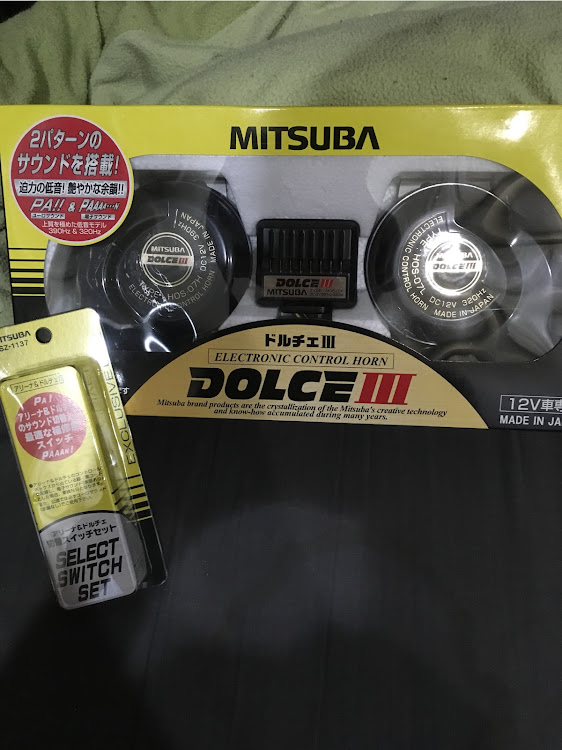 グロリアのセドグロ・ホーン取付・ドルチェホーン・ミツバホーン・電子ホーンに関するカスタム事例の投稿画像1枚目