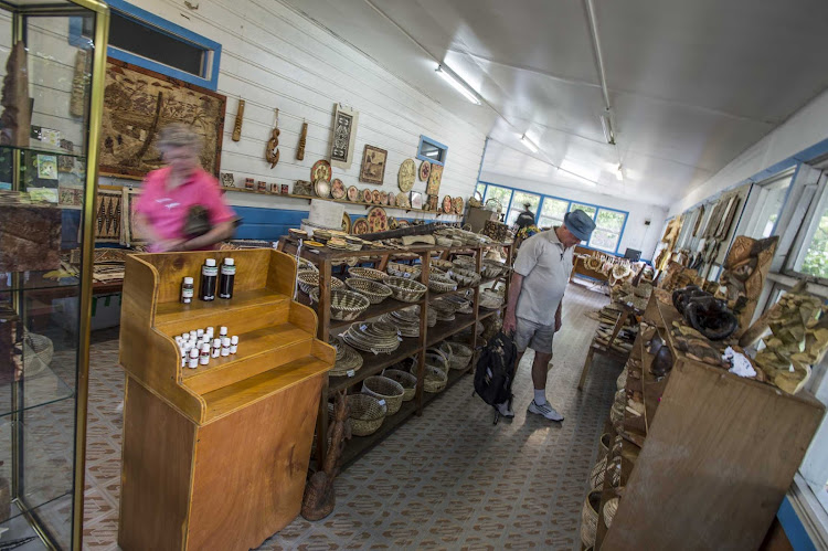 Tonga is known for quality baskets woven locally.