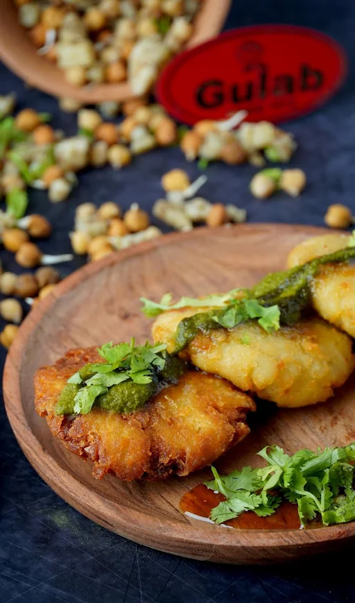 Aloo Tikki With Mutter (2Pcs.)