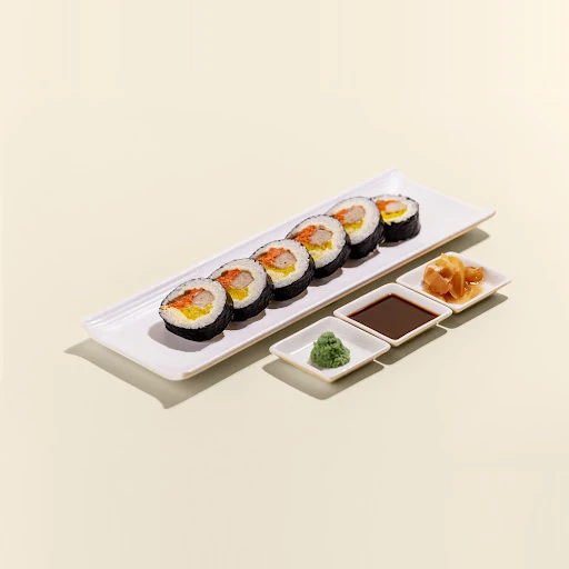 Cheese Maki Roll (Gimbap, 6 Pcs)