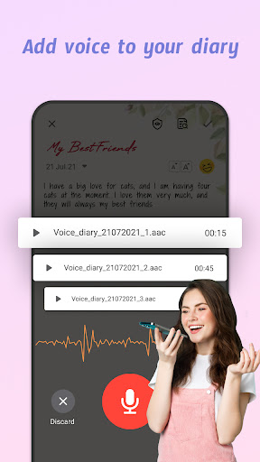 Screenshot My Diary - journal diary