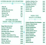 Hyderabad Meri Jaan menu 2