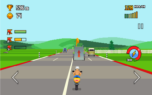 Retro Highway Game - Race into Nostalgic Arcade Fun! Preview 3