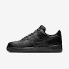 air force 1 '07 black / black