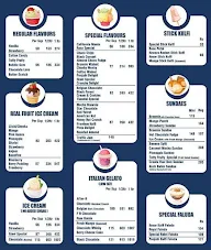 Giani's Ice Cream menu 2