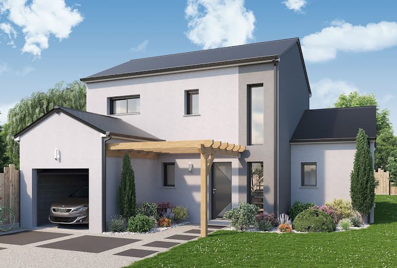  Vente Terrain + Maison - Terrain : 400m² - Maison : 100m² à Huisseau-sur-Mauves (45130) 