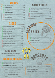 American Burger Cafe menu 2