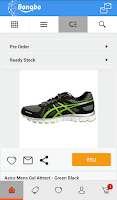 BONOBO Mobile E-Commerce Screenshot