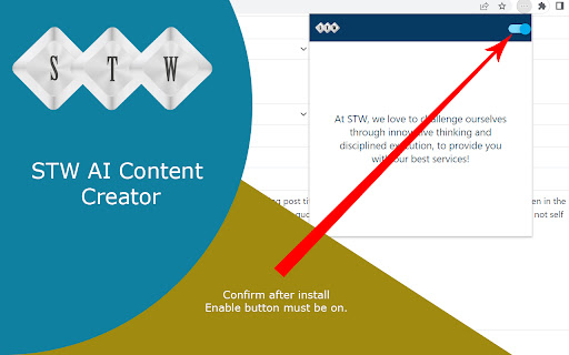 STW AI Content Creator